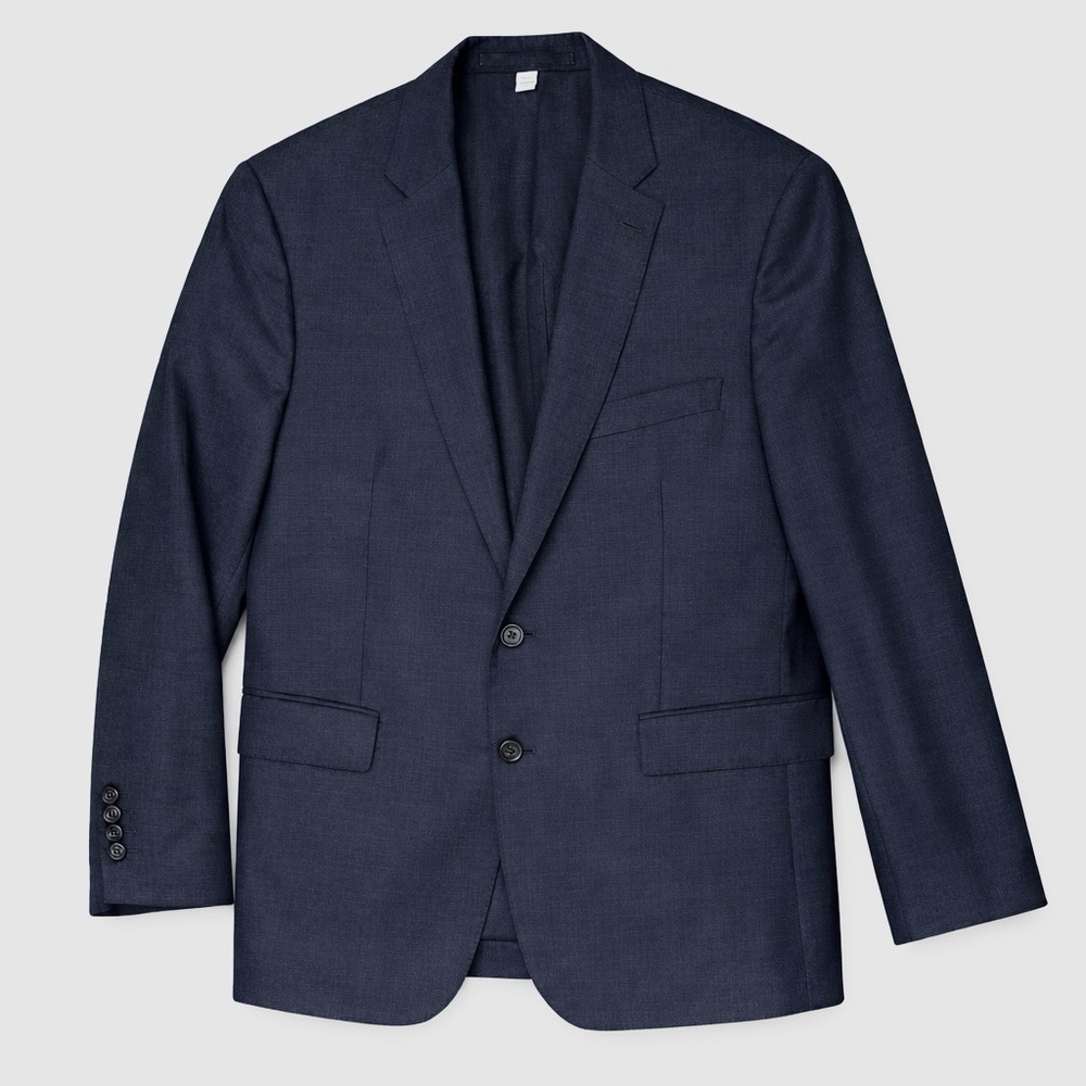 Burberry Wool/Silk/Linen Blazer – Charcoal – EU 52R / US 42R